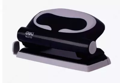 Канцелярский дырокол "Deli", с двумя отверстиями, 10 листов (Арт. - 0112)