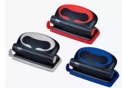 Канцелярский дырокол "Deli", с двумя отверстиями, 10 листов (Арт. - 0112)