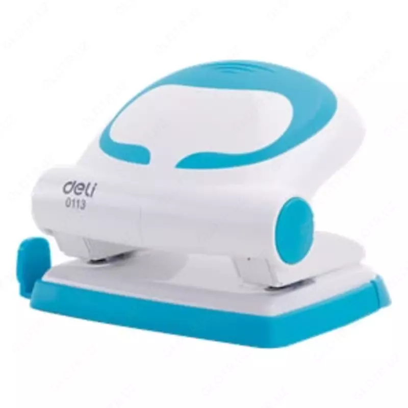 Канцелярский дырокол "Deli", с двумя отверстиями, 20 листов (Арт. - 0113)