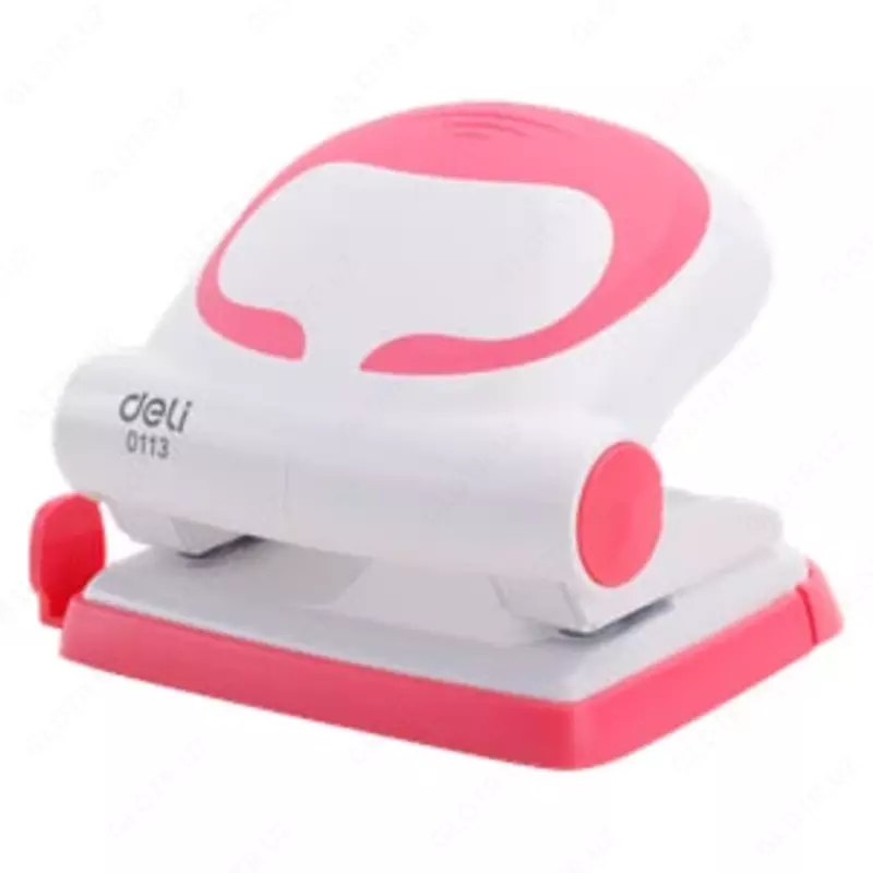 Канцелярский дырокол "Deli", с двумя отверстиями, 20 листов (Арт. - 0113)