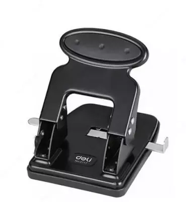 Канцелярский дырокол "Deli", с двумя отверстиями, 35 листов (Арт. - 0117)