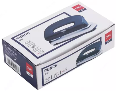 Kantselyariya teshigi "Deli", ikkita teshikli, 10 varaq (Art. - 0118)