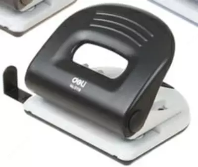 Канцелярский дырокол "Deli", с двумя отверстиями, 25 листов (Арт. - 0119)