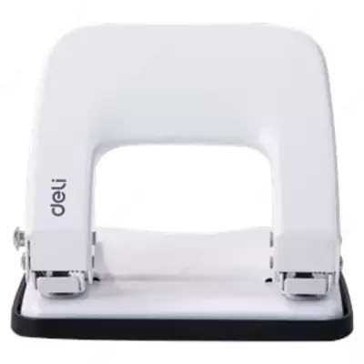 Канцелярский дырокол "Deli Eco", с двумя отверстиями, 20 листов (Арт. - 0137)