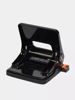 Канцелярский дырокол "Deli PowerSaving", с двумя отверстиями, 25 листов (Арт. - 0142bk)