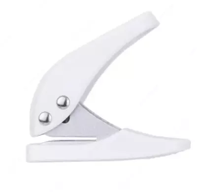 Канцелярский мини-дырокол "Deli" одно отверстие, 10 листов (Арт. - 0111)