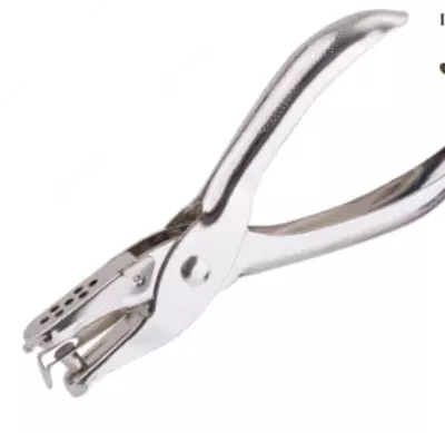 Стальной Дырокол-плоскогубцы "Deli START" одно отверстие, 8 листов (Арт. - 0114)