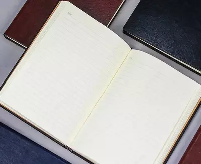 Ежедневник "Deli Concise" 270 х 195 мм, А4, 160 листов (Арт. - 3185-bl)