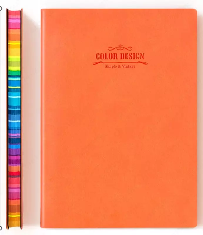 Ежедневник "Deli" 205 х 143 мм, А5, 112 листов (Арт. - 3183-or)