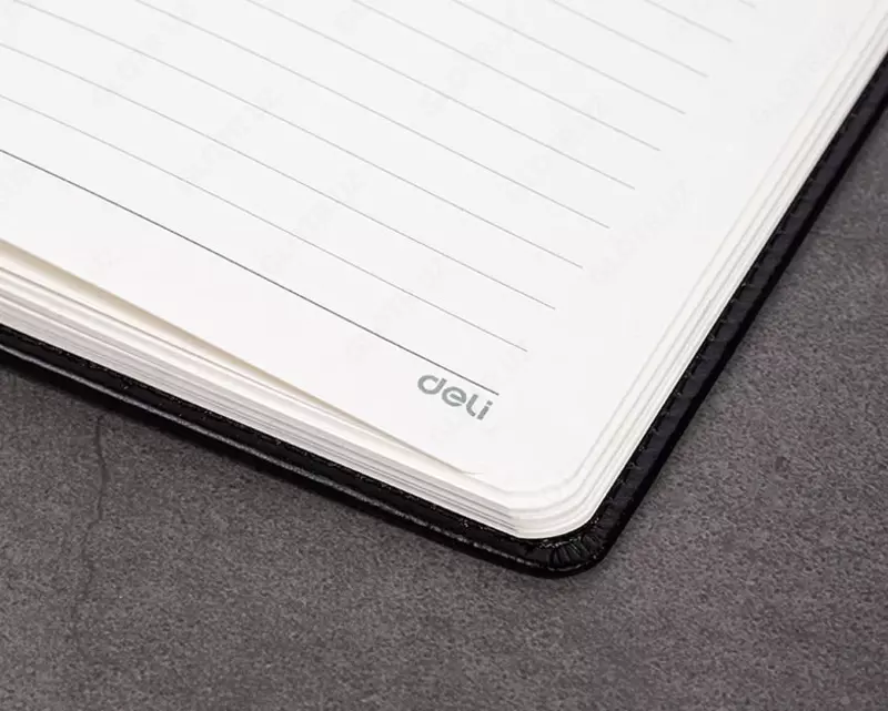 Ежедневник "Deli" 143 х 205 мм, А5, 120 листов (Арт. - 3315-bk)