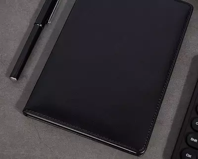 Ежедневник "Deli" 143 х 205 мм, А5, 120 листов (Арт. - 3315-bk)