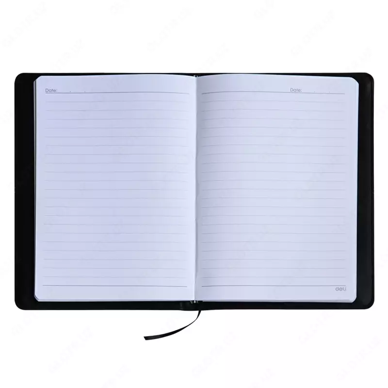 Ежедневник "Deli" 205 х 143 мм, А5, 112 листов (Арт. - 3324bk)