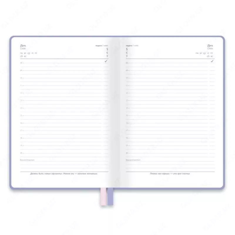 Feniks kundaligi + "Elastik" 211x 146 mm, A5, 160 varaq (Art. - 47638)