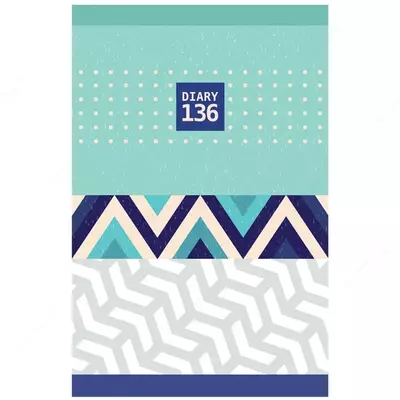 Ежедневник BG "Color line" 7БЦ 210 х 145 мм, А5, 136 листов (Арт. - ЕН5т136_лг_9969)