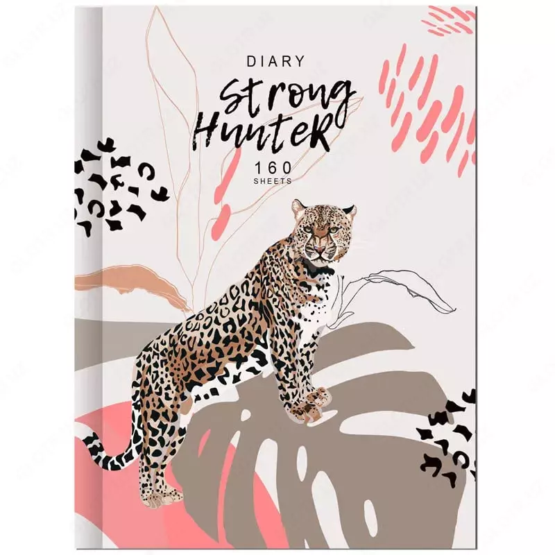 Kundalik BG "Office & Nature" 7BTs 210 x 145 mm, A5, 160 varaq (Art. - EN5t160_lm_vl_99)