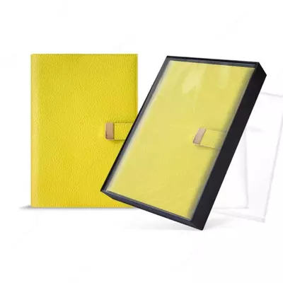 Ежедневник Феникс+ "Юфть лаймовый" 175 x 245 мм, А5+, 160 листов (Арт. - 50508)