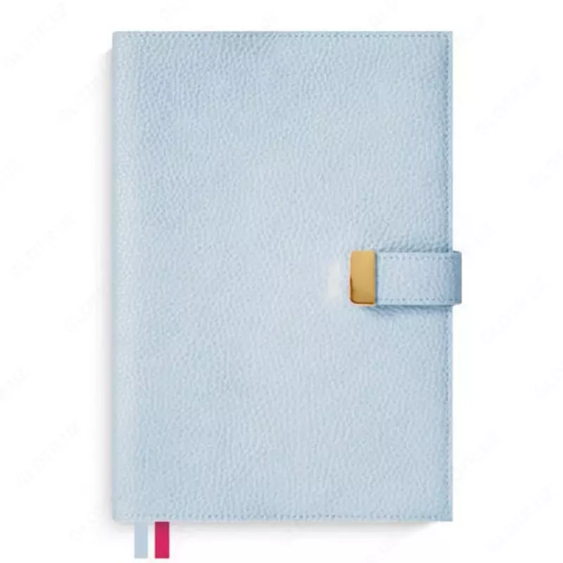 Ежедневник Феникс+ "Юфть голубой" 175 x 245 мм, А5+, 160 листов (Арт. - 50509)