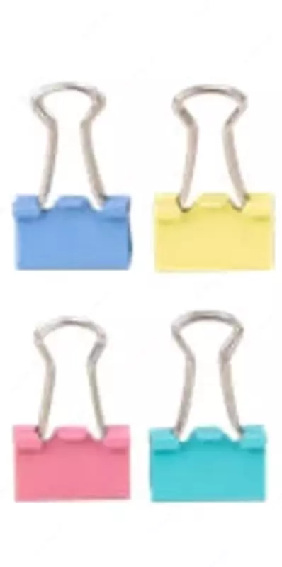 "Deli" qog'ozlari uchun metall qisqich 15 mm (Art.- 8556)