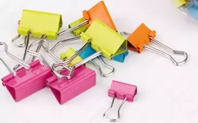 Металлический Зажим для бумаг "Deli" 15, 19, 25 мм (Арт.- 8560)