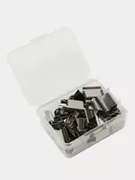 15 000 сум Металлический Зажим для клиппера "Deli" 16 мм (Арт.- 8592)