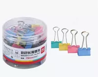 Металлический Зажим для бумаг "Deli" 19 мм (Арт.- 8555) - 19 000 сум