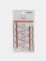 Металлический Зажим для бумаг "Deli" 19 мм (Арт.- 9414-CGD) - 20 000 сум