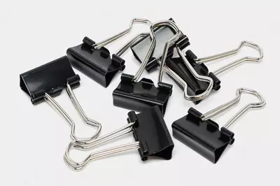 Металлический Зажим для бумаг "Deli" 25 мм (Арт.- 38564)