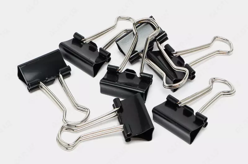 "Deli" qog'ozlari uchun metall qisqich 25 mm (Art.- 38564)