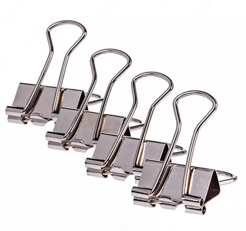 "Deli" qog'ozlari uchun metall qisqich 25 mm (Art.- 8484)