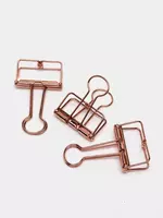 Металлический Зажим для бумаг "Deli" 25 мм (Арт.- 9415-CGD)