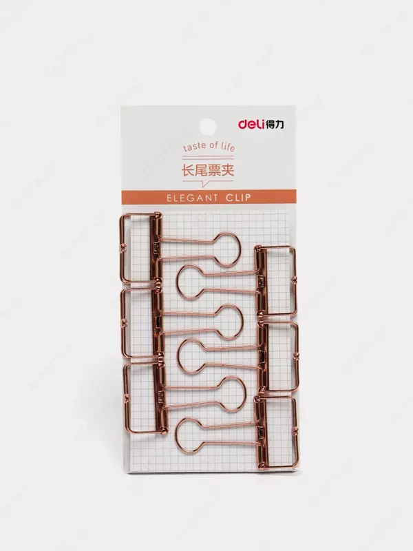 "Deli" qog'ozlari uchun metall qisqich 25 mm (Art.- 9415-CGD)