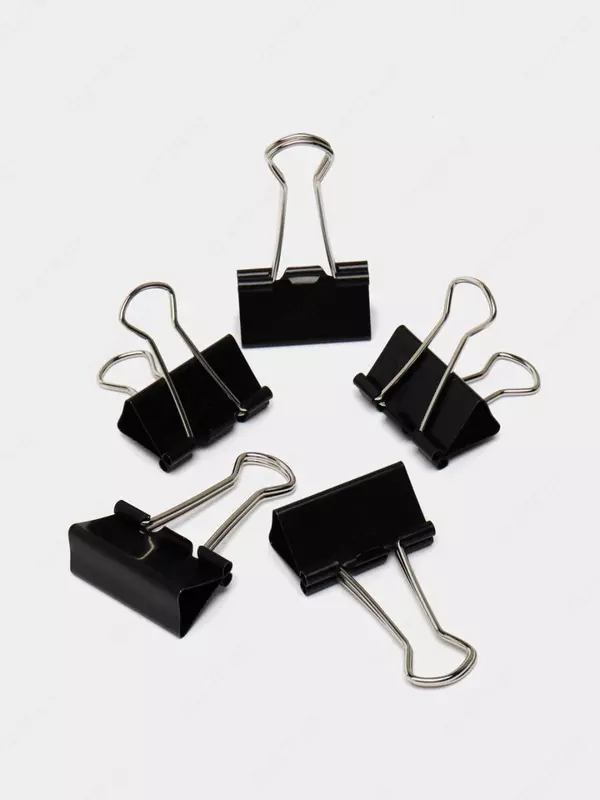 "Deli" qog'ozlari uchun metall qisqich 32 mm (Art.- 38563)