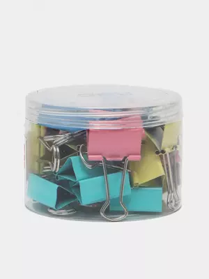 Металлический Зажим для бумаг "Deli" 32 мм (Арт.- 8553)