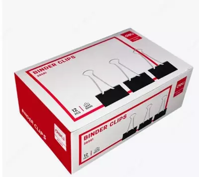 Металлический Зажим для бумаг "Deli" 51 мм (Арт.- 38561)