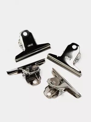 Металлический Зажим для бумаг "Deli" 76 мм (Арт.- 9533)