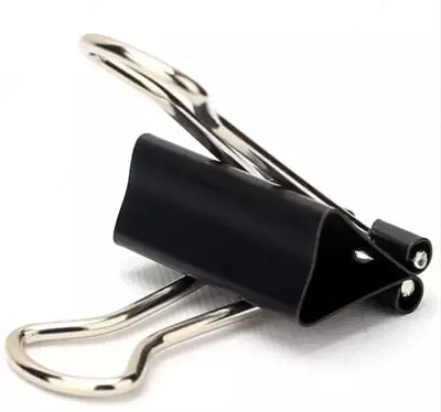 Металлический Зажим для бумаг "Deli" легкое нажатие 19 мм (Арт.- 8565-S)