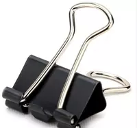 "Deli" qog'ozlari uchun metall qisqich yorug'lik bosimi 41 mm (Art.- 8562-S)