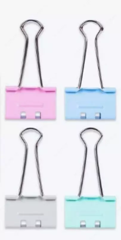 "Deli" qog'ozlari uchun metall qisqich, oson bosish 50 mm (Art.- 8551-S)