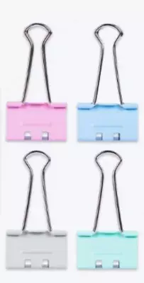 Металлический Зажим для бумаг "Deli" легкое нажатие 50 мм (Арт.- 8551-S)