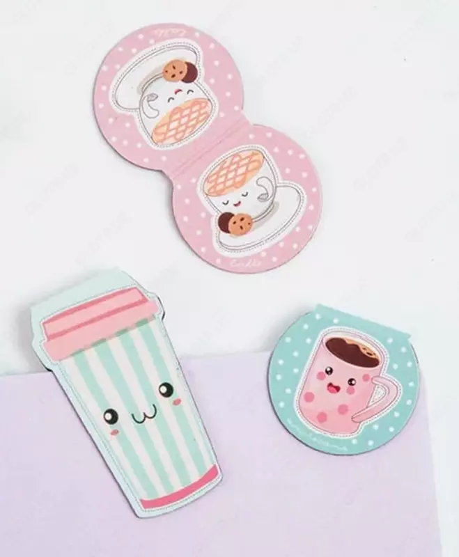 MESHU "Qahva" dizayn magnit xatcho'p 58 x 28 mm (Art.- MS_39401)