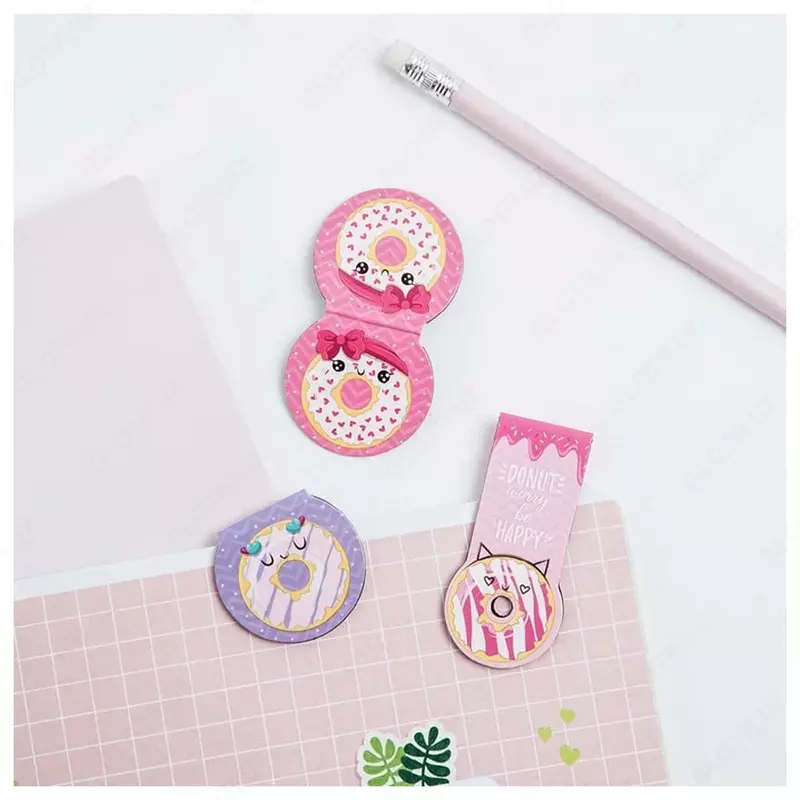 Dizayn magnit xatcho'p MESHU "Donuts" 115 x 75 mm (Art.- MS_39386)