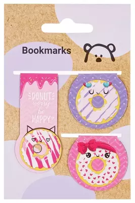 Dizayn magnit xatcho'p MESHU "Donuts" 115 x 75 mm (Art.- MS_39386)