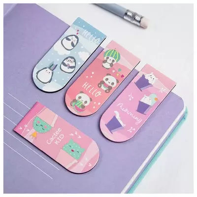 Dizayn magnit xatcho'p MESHU "Sweet mono" 165 x 70 mm (Art.- MS_39356)