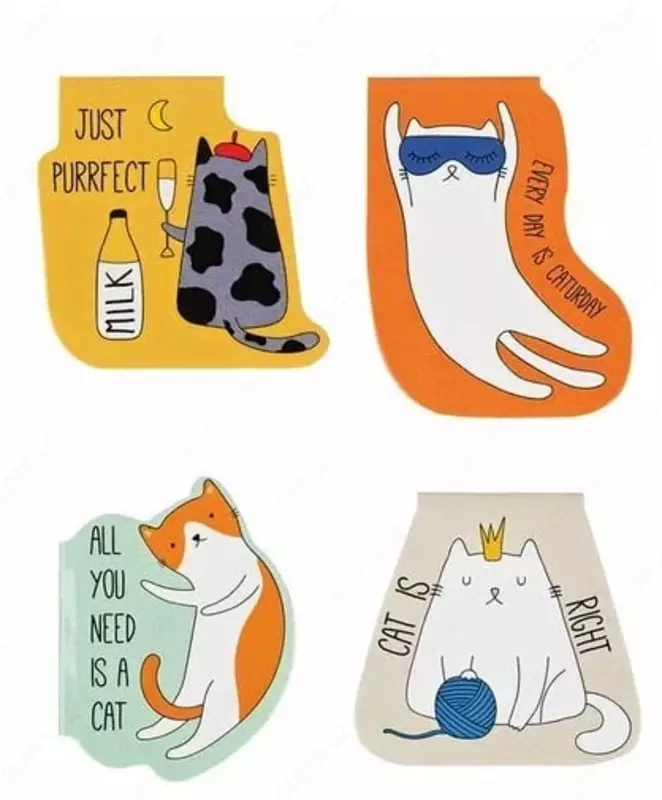 MESHU "O'ng mushuk" dizayn magnit xatcho'p 115 x 75 mm (Art.- MS_39350)