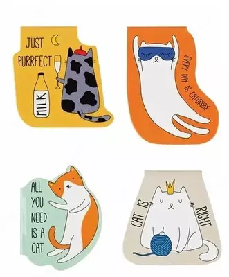 MESHU "O'ng mushuk" dizayn magnit xatcho'p 115 x 75 mm (Art.- MS_39350)