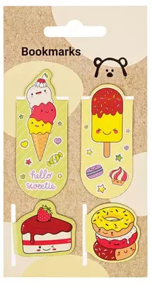 Dizayn magnit xatcho'p MESHU "Sevimli konfet" 35 x 35 mm (Art.- MS_39374)