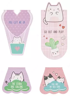 MESHU Design Magnit Bookmark "Say Miyav" 25 x 58 mm (Art.- MS_39389)