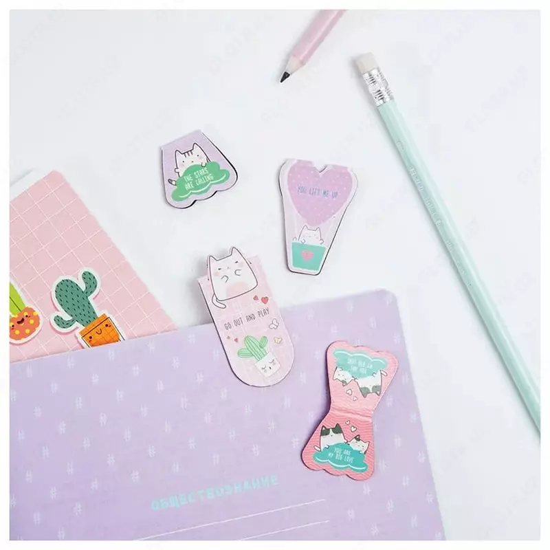 MESHU Design Magnit Bookmark "Say Miyav" 25 x 58 mm (Art.- MS_39389)