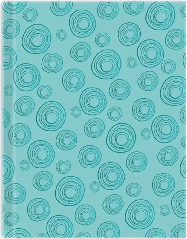 Записная книжка "Феникс+ "Круги на голубом", 150 х 113 мм, 80 л. (Арт. - 45689)