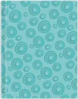 Записная книжка "Феникс+ "Круги на голубом"